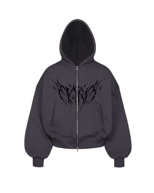 Cyber zip hoodie